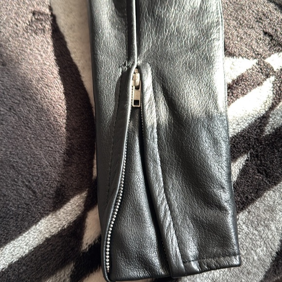 Leather Biker Jacket - Picture 6 of 12